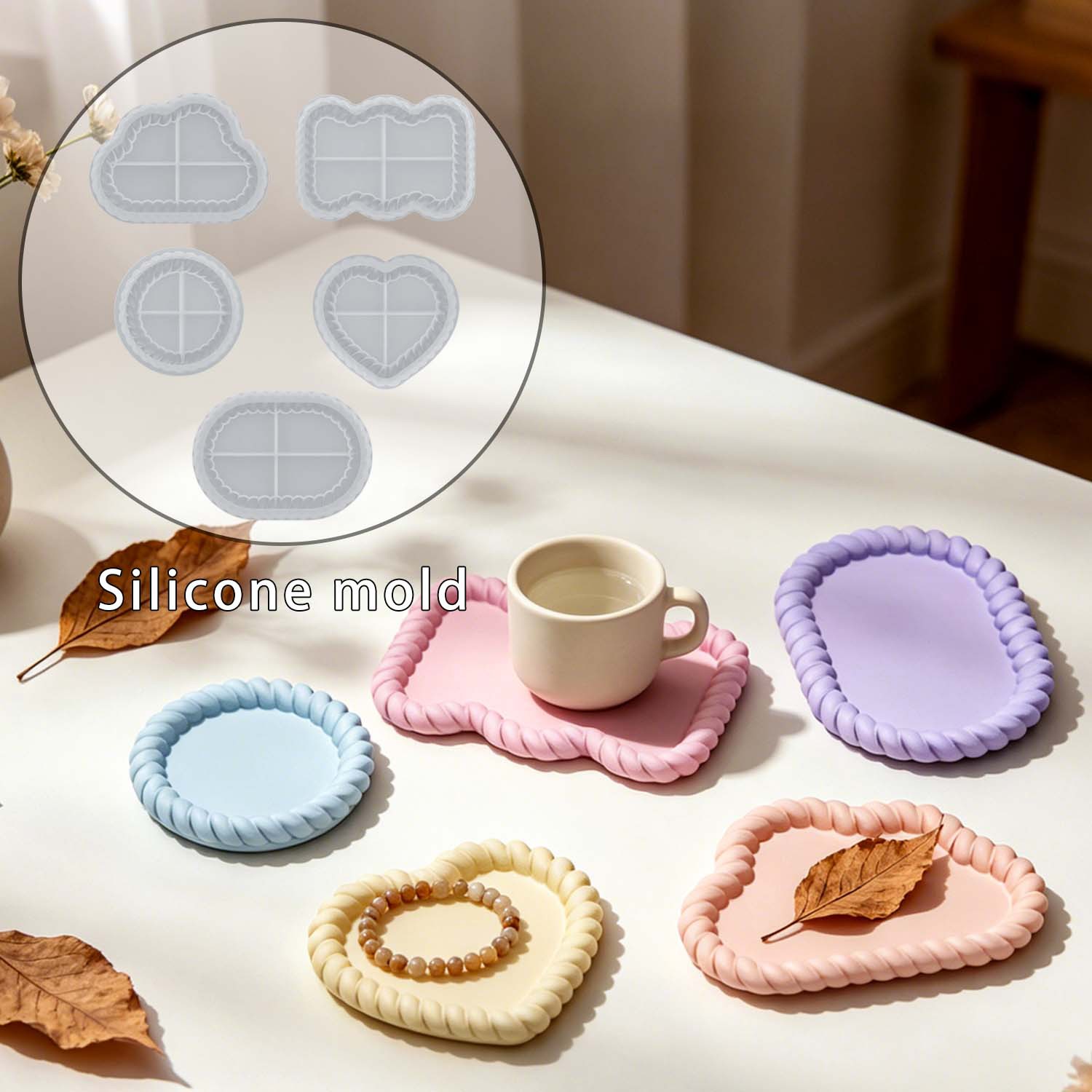 Una varietà di set di sottobic - Serving Tray Mold recensione e prezzo